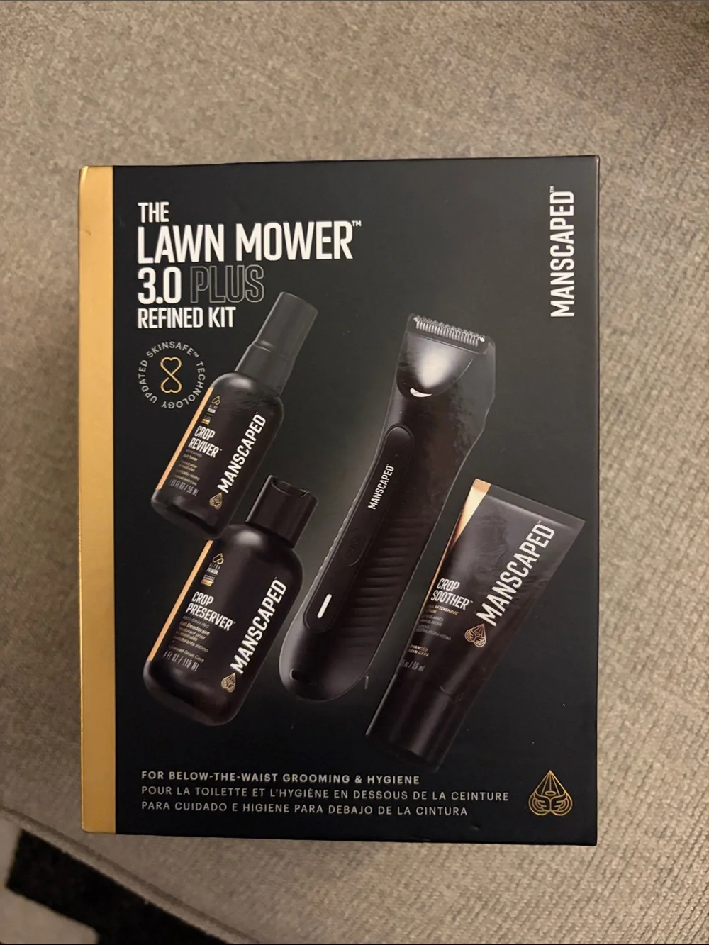 Manscaped The Lawn Mower 3.0 Plus Refined Kit — Black